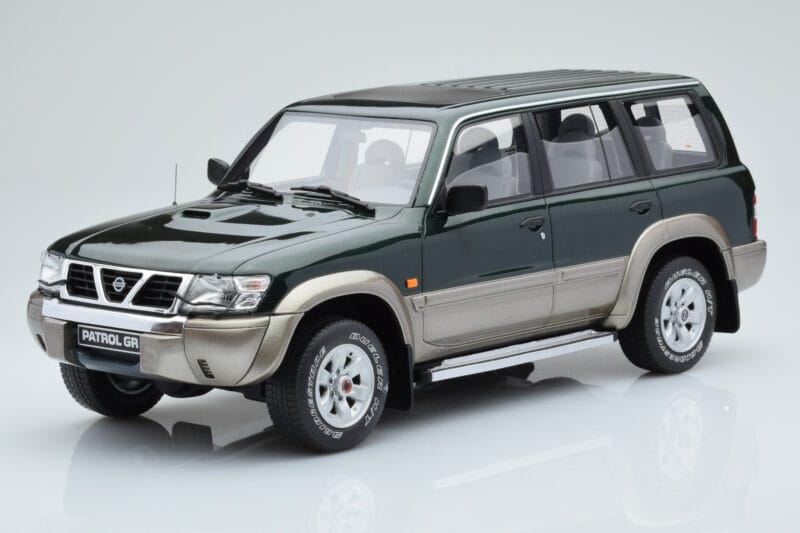 Nissan Patrol GR Y61 Зелен Otto 1:18