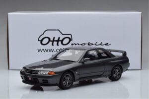 Nissan Skyline GT-R BNR32 Nismo Сив Otto 1:18 OT411 Смола — снимка 6 от 6