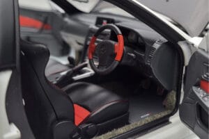 Nissan Skyline GT-R R34 Nismo Z-Tune Бял MotorHelix 1:18 M83407 Метал — снимка 8 от 11