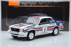 Opel Ascona 400 Rothmans #1 W. Rohrl / C. Geistdorfer Rally Acropolis 1982 IXO 1:18 18RMC097A Метал — снимка 6 от 6