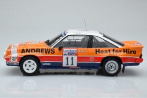 Opel Manta 400 #11 R. Brookes / M. Broad RAC Rally 1985 IXO 1:18 18RMC099 Метал — снимка 3 от 6