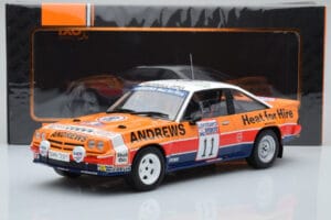 Opel Manta 400 #11 R. Brookes / M. Broad RAC Rally 1985 IXO 1:18 18RMC099 Метал — снимка 6 от 6