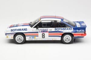 Opel Manta 400 Rothmans #8 J. McRae / I. Grindrod Lombard RAC Rally 1983 IXO 1:18 18RMC038A Метал — снимка 3 от 6