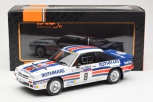 Opel Manta 400 Rothmans #8 J. McRae / I. Grindrod Lombard RAC Rally 1983 IXO 1:18 18RMC038A Метал — снимка 6 от 6