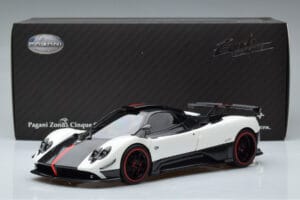 Pagani Zonda Cinque Бял Benny Almost Real 1:18 850601001 Метал — снимка 12 от 12