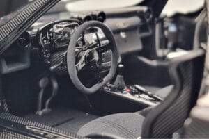 Pagani Zonda Cinque Бял Benny Almost Real 1:18 850601001 Метал — снимка 8 от 12