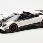 Pagani Zonda Cinque Roadster Бял Benny Almost Real 1:18