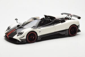 Pagani Zonda Cinque Roadster Бял Benny Almost Real 1:18