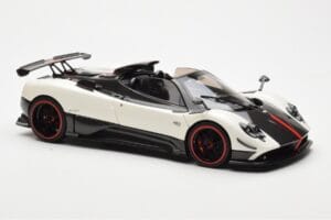 Pagani Zonda Cinque Roadster Бял Benny Almost Real 1:18 850611001 Метал — снимка 6 от 8