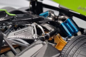 Pagani Zonda Cinque Зелен Firenze Almost Real 1:18 850602001 Метал — снимка 11 от 15