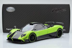 Pagani Zonda Cinque Зелен Firenze Almost Real 1:18 850602001 Метал — снимка 15 от 15