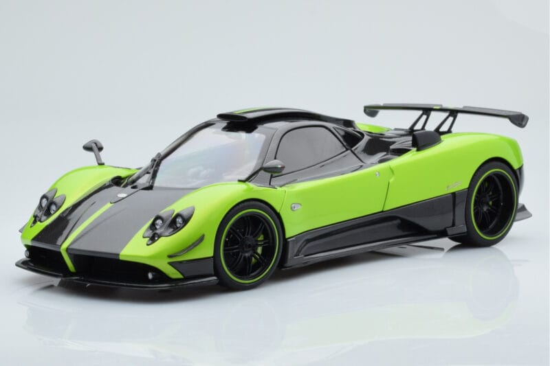 Pagani Zonda Cinque Зелен Firenze Almost Real 1:18