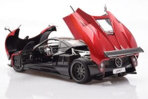 Pagani Zonda F Червен Monza Almost Real 1:18 850406001 Метал — снимка 5 от 8