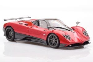 Pagani Zonda F Червен Monza Almost Real 1:18 850406001 Метал — снимка 6 от 8