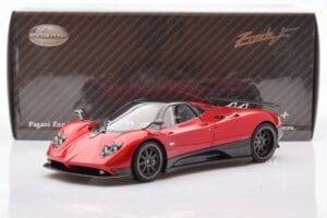 Pagani Zonda F Червен Monza Almost Real 1:18 850406001 Метал — снимка 8 от 8