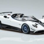 Pagani Zonda HP Barchetta Carbon Fiber Бял LCD 1:18 LCD18009 WH Метал - image 6 of 9