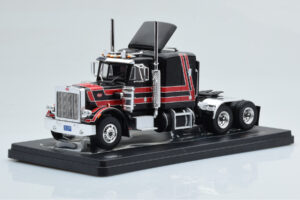 Peterbilt 359 Черен Червен IXO 1:43