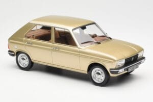 Peugeot 104 GR Бежов Металик Norev 1:18 184904 Метал — снимка 4 от 6