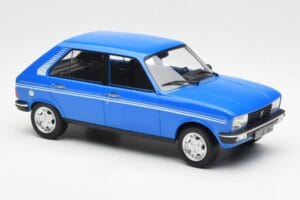 Peugeot 104 S Ibis Синьо Norev 1:18 184903 Метал — снимка 4 от 6