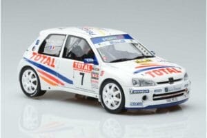 Peugeot 106 Maxi Rally D'Antibes 2000 Otto 1:18 OT947 Смола — снимка 4 от 6