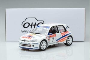 Peugeot 106 Maxi Rally D'Antibes 2000 Otto 1:18 OT947 Смола — снимка 6 от 6