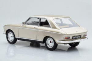 Peugeot 204 Coupe Бежов Otto 1:18 OT1024 Смола — снимка 5 от 6
