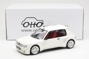Peugeot 205 Dimma Бял Otto 1:18 OT681 Смола — снимка 6 от 6