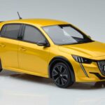 Peugeot 208 GT Line Жълт Otto 1:18 OT930 Смола - image 4 of 6