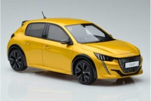 Peugeot 208 GT Line Жълт Otto 1:18 OT930 Смола — снимка 4 от 6