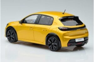 Peugeot 208 GT Line Жълт Otto 1:18 OT930 Смола — снимка 5 от 6