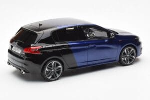 Peugeot 308 GTI Magnetic Син Черен Otto 1:18 OT922 Смола — снимка 2 от 6