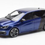 Peugeot 308 GTI Magnetic Син Черен Otto 1:18