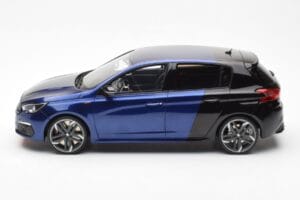 Peugeot 308 GTI Magnetic Син Черен Otto 1:18 OT922 Смола — снимка 3 от 6