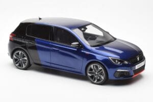 Peugeot 308 GTI Magnetic Син Черен Otto 1:18 OT922 Смола — снимка 4 от 6