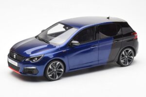 Peugeot 308 GTI Magnetic Син Черен Otto 1:18