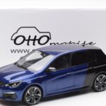 Peugeot 308 GTI Magnetic Син Черен Otto 1:18 - image 6 of 6
