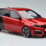 Peugeot 308 T9 GTI Червен Otto 1:18 OT368 Смола - image 4 of 6