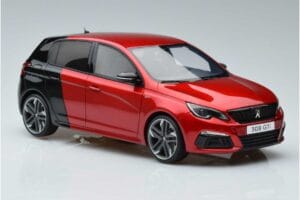 Peugeot 308 T9 GTI Червен Otto 1:18 OT368 Смола — снимка 4 от 6
