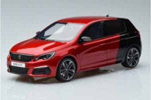 Peugeot 308 T9 GTI Червен Otto 1:18 OT368 Смола