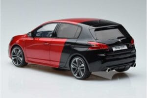 Peugeot 308 T9 GTI Червен Otto 1:18 OT368 Смола — снимка 5 от 6