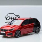 Peugeot 308 T9 GTI Червен Otto 1:18 OT368 Смола - image 6 of 6