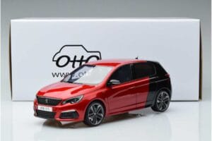 Peugeot 308 T9 GTI Червен Otto 1:18 OT368 Смола — снимка 6 от 6