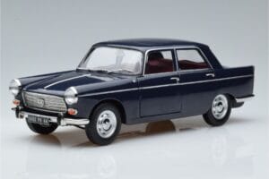 Peugeot 404 Син Norev 1:18 184836 Метал