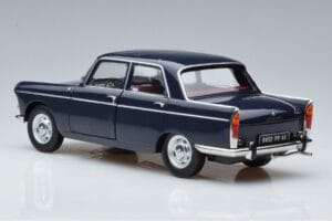 Peugeot 404 Син Norev 1:18 184836 Метал — снимка 6 от 7