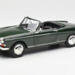 Peugeot 404 Кабриолет Antique Green Лимитирано Издание Norev 1:18