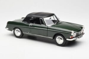 Peugeot 404 Кабриолет Antique Green Лимитирано Издание Norev 1:18 184829 Метал — снимка 6 от 8
