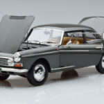 Peugeot 404 Coupe Graphite Сив Norev 1:18 - image 2 of 7