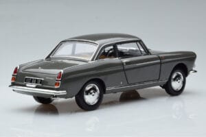 Peugeot 404 Coupe Graphite Сив Norev 1:18 184834 Метал — снимка 3 от 7