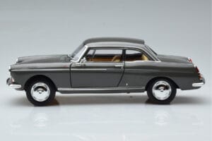 Peugeot 404 Coupe Graphite Сив Norev 1:18 184834 Метал — снимка 4 от 7