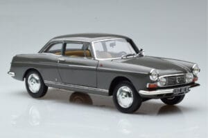 Peugeot 404 Coupe Graphite Сив Norev 1:18 184834 Метал — снимка 5 от 7